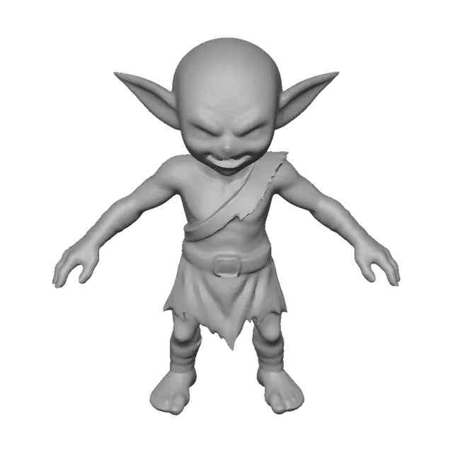 3D model for Goblin Bruiser