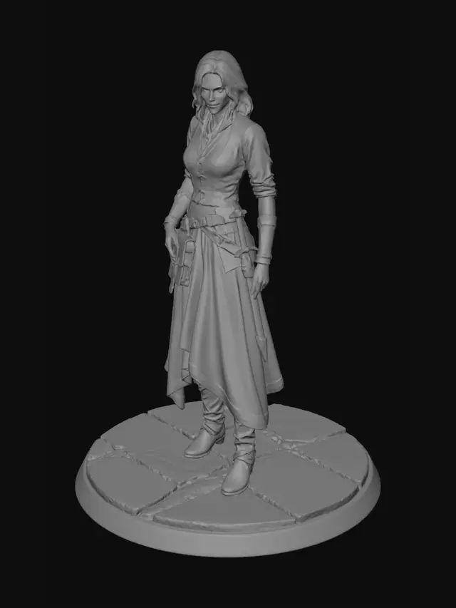 3D model for Armored Wanderer
