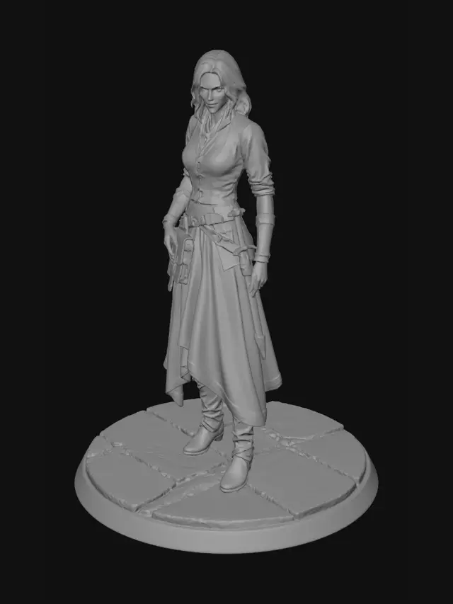 3D model for Armored Wanderer