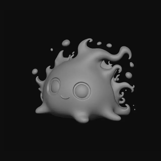 3D model for Aqua Puff