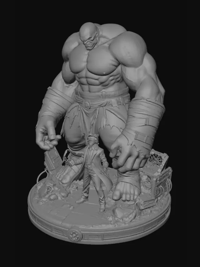 3D model for Colossus and the Scientist