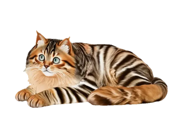 3D model for Кот на лежанке