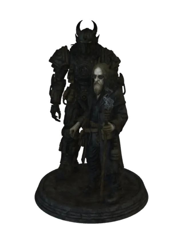 3D model for Ozmodeous Bourne and iron suit