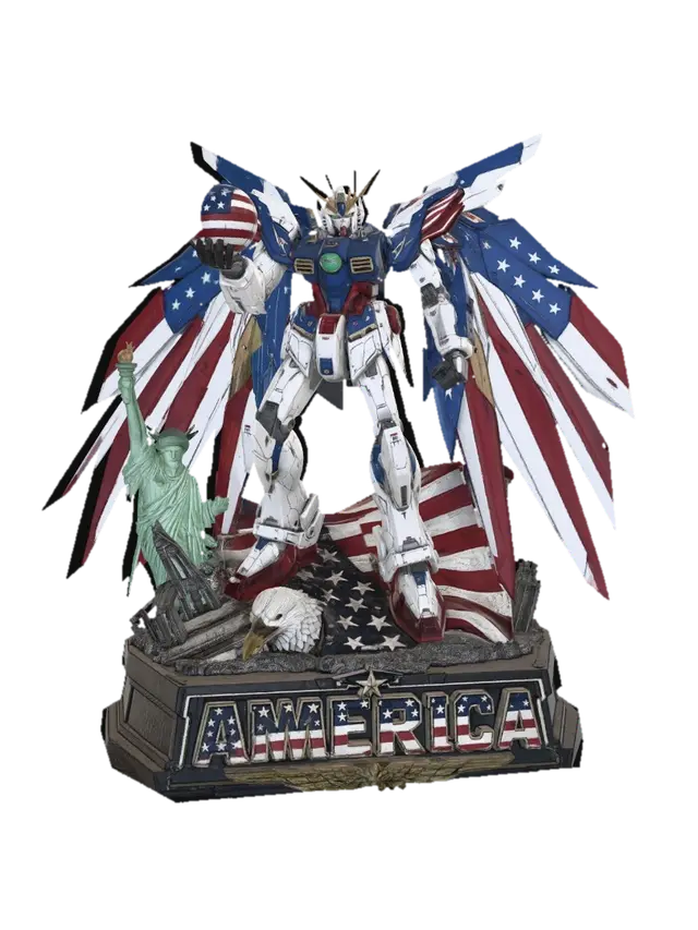 3D model for Gundam America