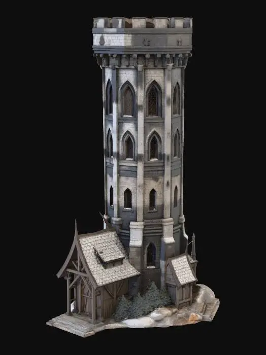 3D model for Winter Bastion