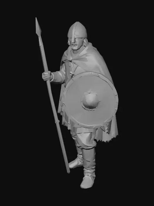 3D model for Shieldbearer of the North