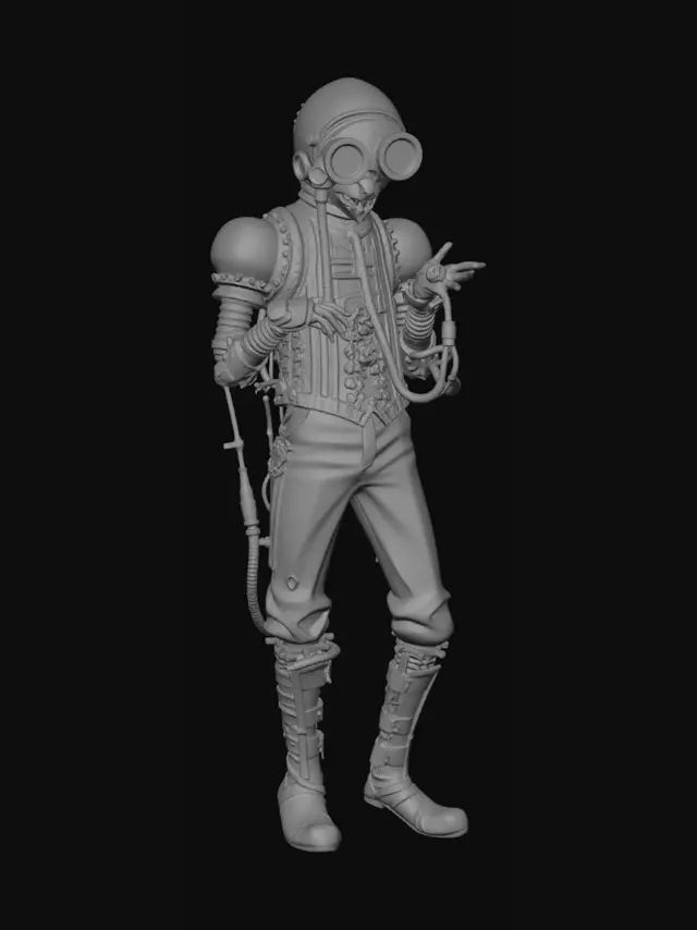 3D model for Brassbound Voyager