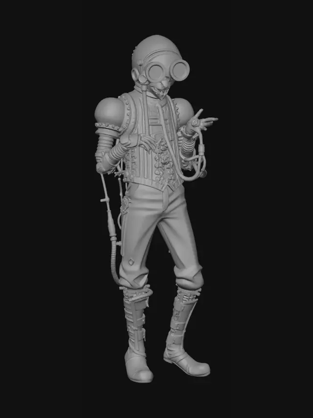 3D model for Brassbound Voyager