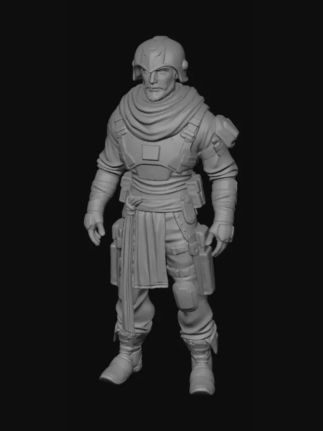 3D model for Desert Sentinel