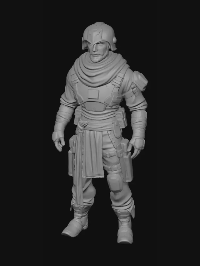 3D model for Desert Sentinel
