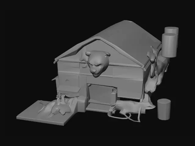 3D model for Bearhead Salvage Outpost