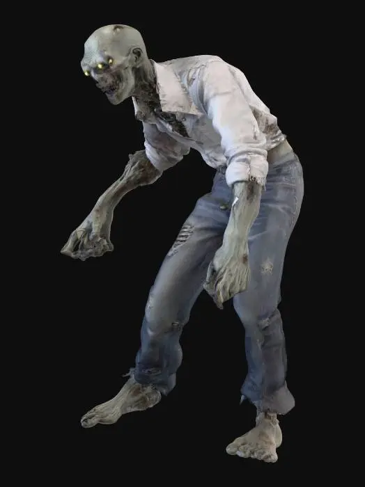 3D model for Pink Zombie Male