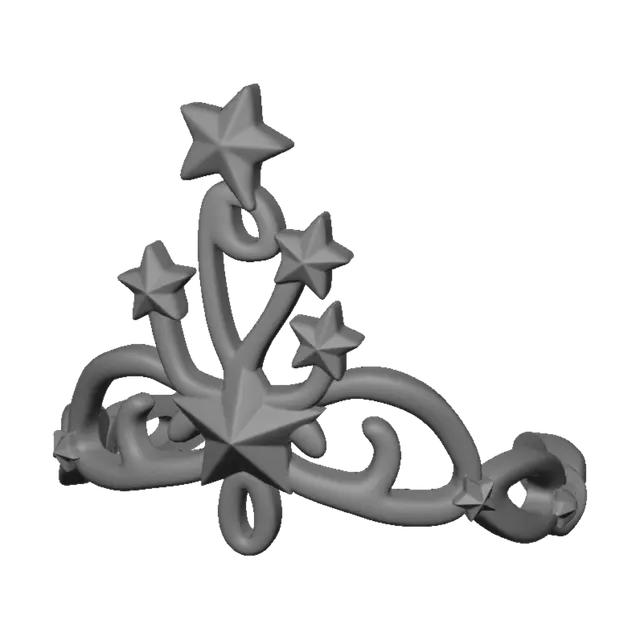 3D model for Purple Star Crown