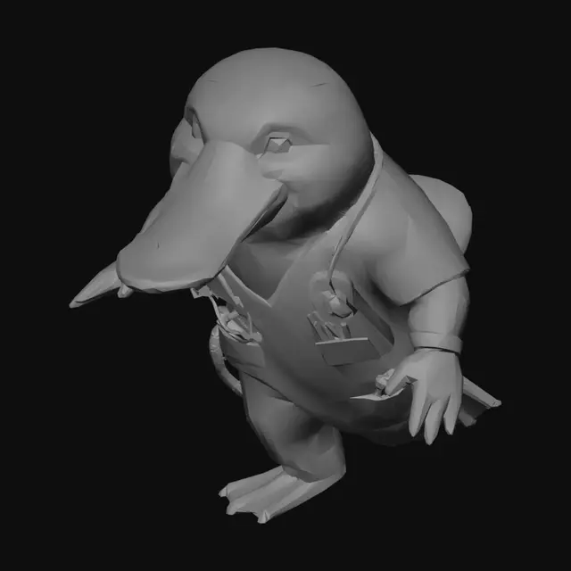3D model for Dr. Quack