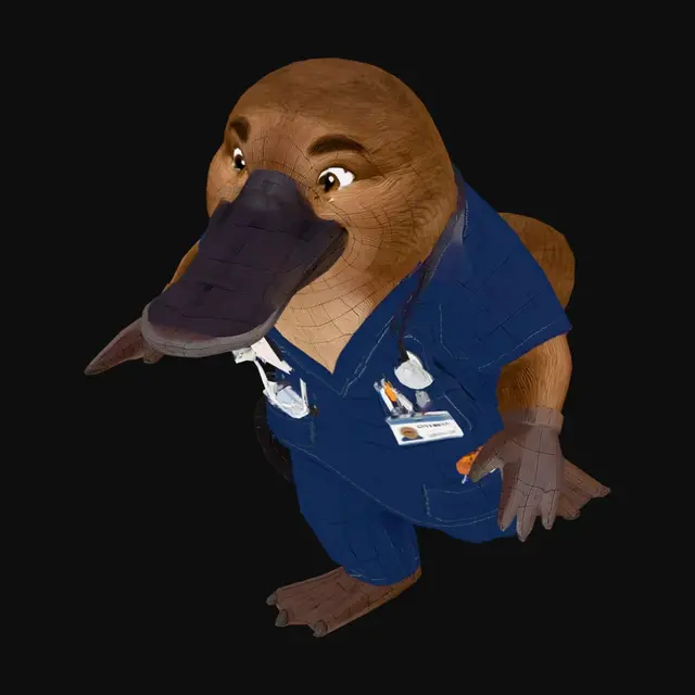 3D model for Dr. Quack