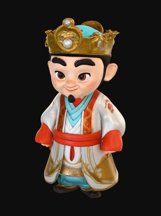 3D model for Tiny Emperor