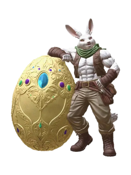 3D model for Golden Egg Guardian, #EasterEgg2026#