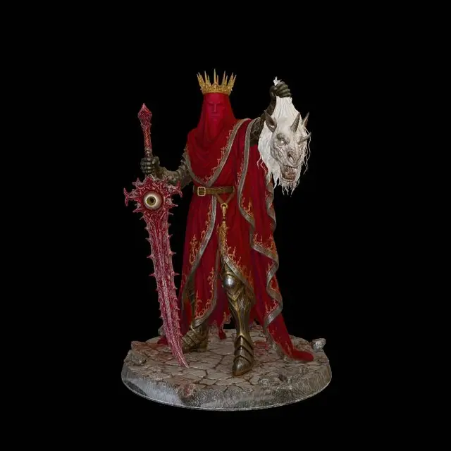 3D model for Eye-Sword of the Crimson King