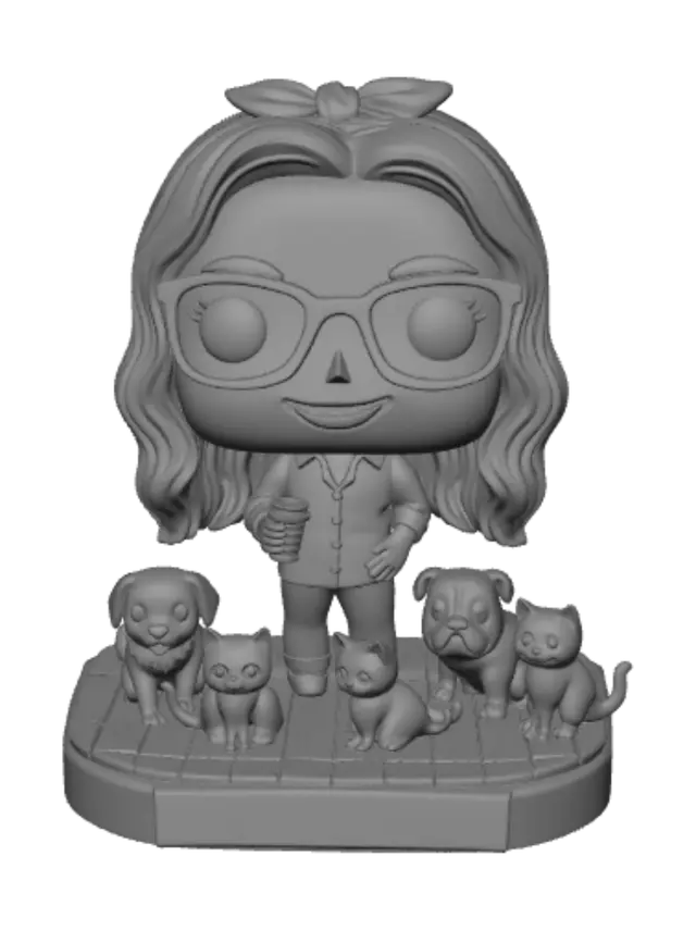 3D model for Gisele Gonçalves