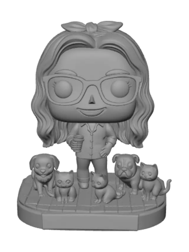 3D model for Gisele Gonçalves