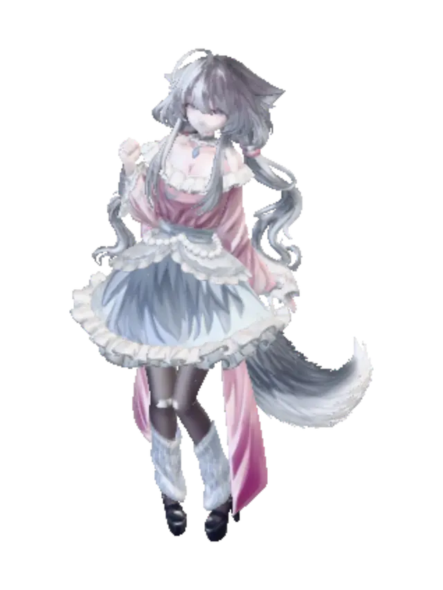 3D model for Whiskered Elegance
