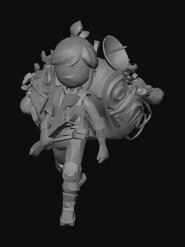 3D model for Wrench-Wielding Explorer