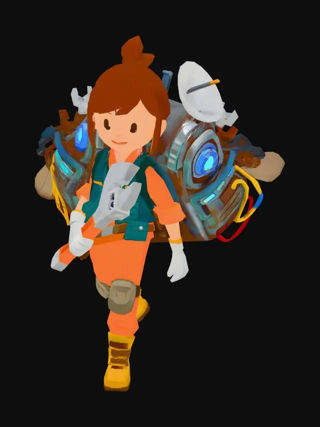 3D model for Wrench-Wielding Explorer