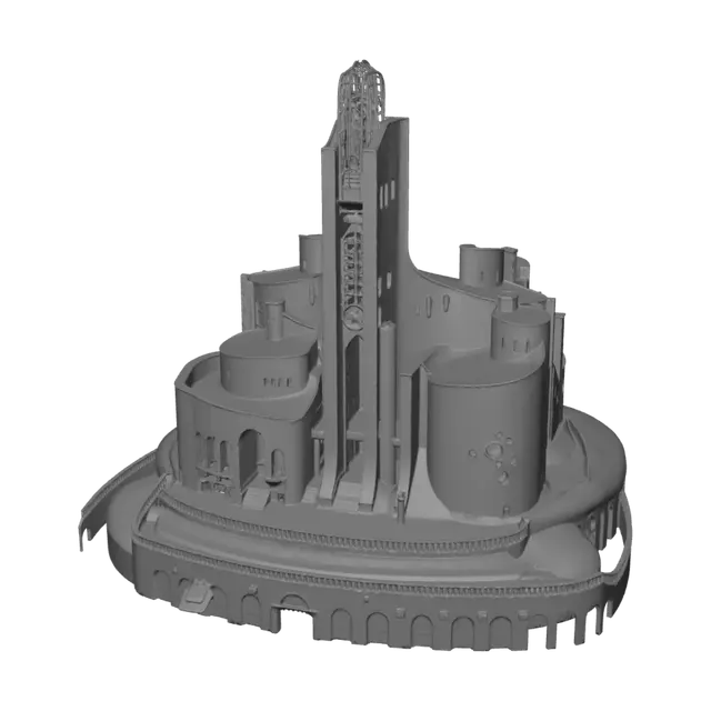 3D model for Clockwork Tower