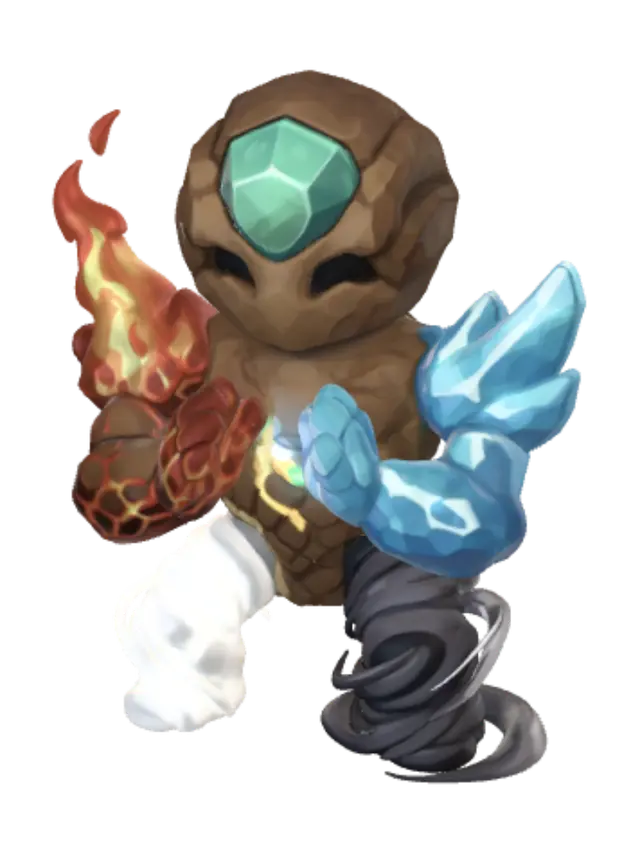 3D model for Four Elements Golem