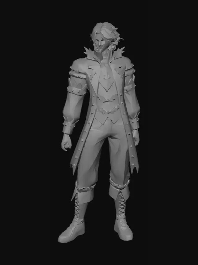 3D model for Neon Nocturne