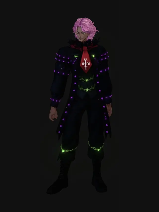 3D model for Neon Nocturne