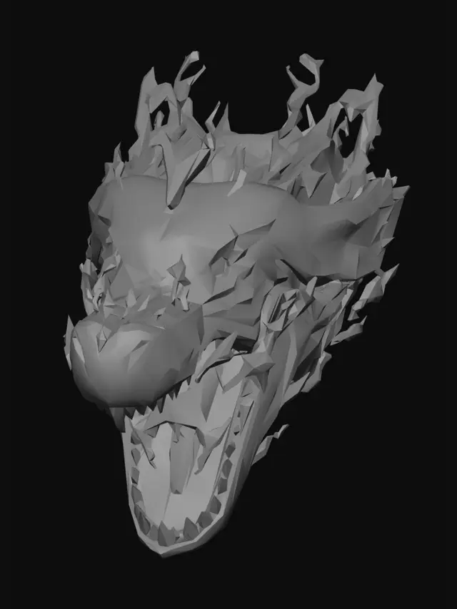 3D model for Blazing T-Rex