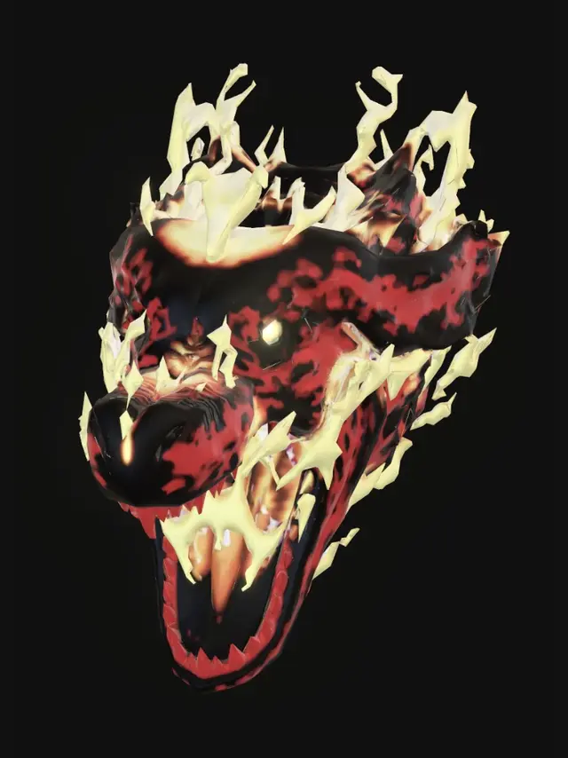 3D model for Blazing T-Rex