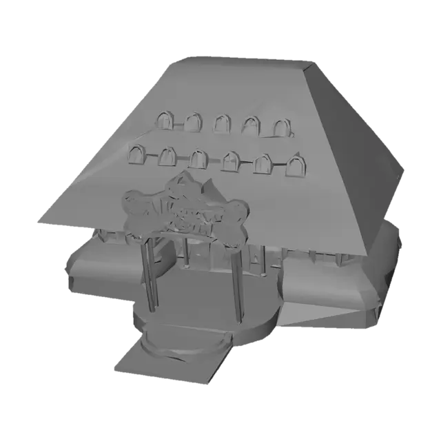 3D model for Alligator Resort