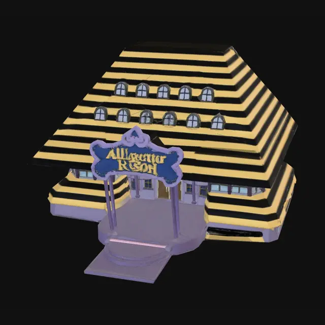 3D model for Alligator Resort