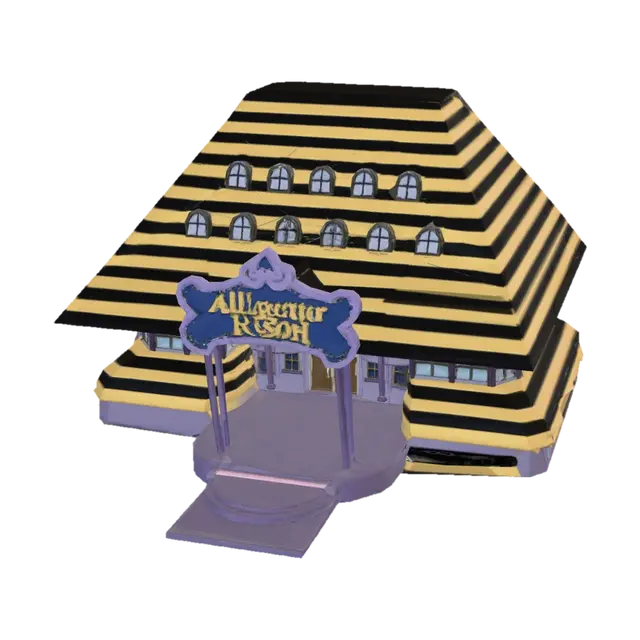 3D model for Alligator Resort