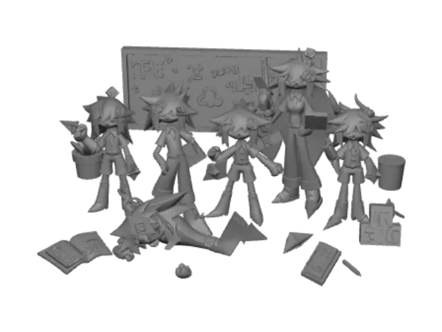 3D model for Fundamental Paper Education