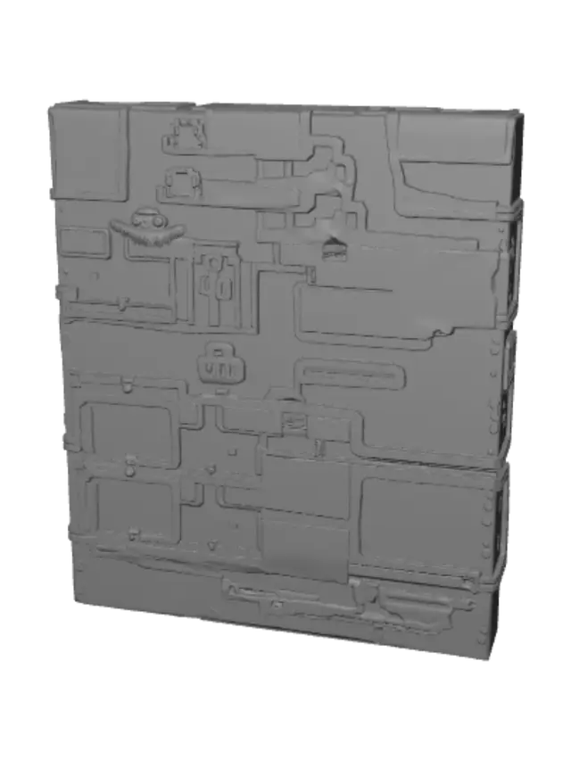 3D model for Neon Patchwork