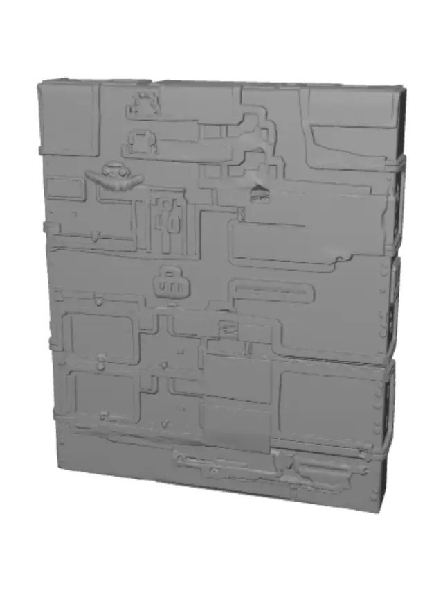 3D model for Neon Patchwork