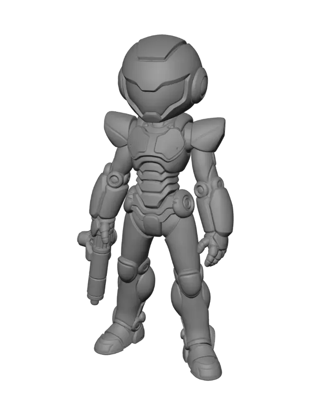 3D model for Neon Sentinel