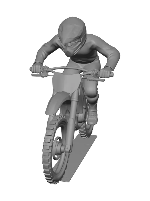 3D model for Midnight Rider on a Monster Wheel