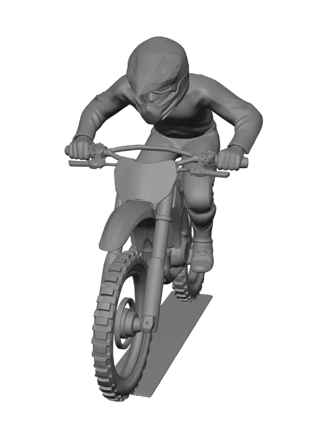 3D model for Midnight Rider on a Monster Wheel