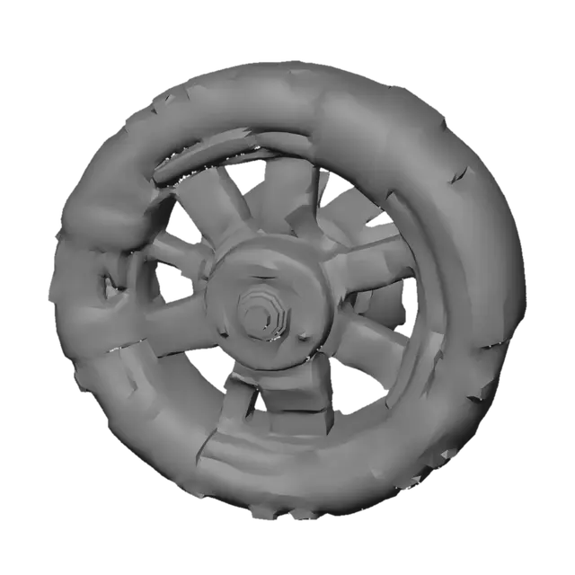 3D model for Rainbow Wheel