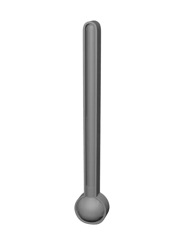 3D model for Antique mercury thermometer