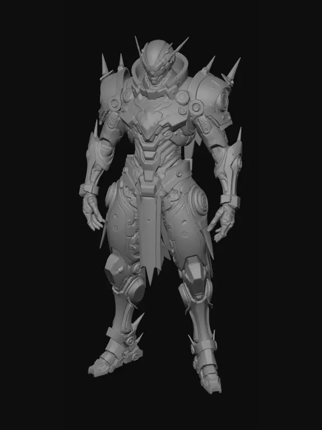 3D model for Neon Sentinel