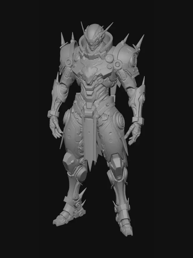 3D model for Neon Sentinel