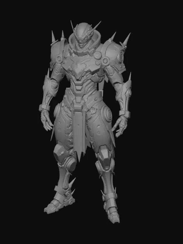 3D model for Neon Sentinel