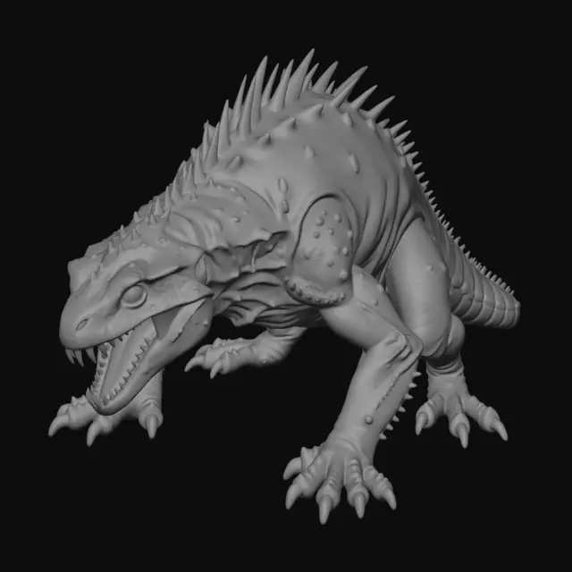 3D model for Spineback Predator