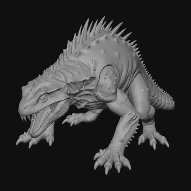 3D model for Spineback Predator