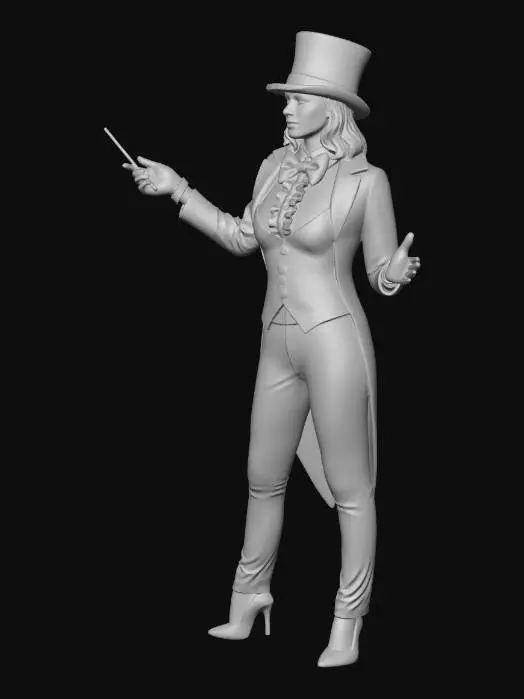 3D model for The Velvet Magician